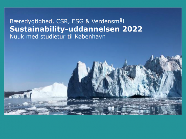 Sustainability uddannelsen 2022